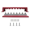 thumbnail image 2 of Bloque de distribución de energía, pernos M10 de 600A, 6 tornillos cortos, barra colectora de batería de 48 V, bloque de terminales de barra colectora rojo, 2 of 8