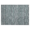thumbnail image 2 of Addison Rugs Chantille Indoor/Outdoor Transitional Stripes Teal Washable Rectangle Rug, 1'8" x 2'6", 2 of 6