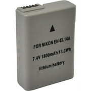 XIT Replacement Battery fo Nikon EL-14~1800MAH