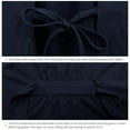 thumbnail image 5 of ANLIQI Womens Bamboo Rayon Short Robes Lightweight Kimono Cotton Robe Soft Knit Bathrobe Ladies Loungewear with Pockets(Navy Blue,M), 5 of 5