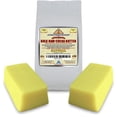 thumbnail image 1 of ANCIENT HEALTH REMEDIES BLOQUES DE MANTEQUILLA DE CACAO NATURAL (CACAO) orgánica sin refinar, tamaño a granel, rico aroma de chocolate para bálsamos labiales, estrías, base DIY para mantequilla corpor, 1 of 5