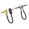 thumbnail image 3 of 2pcs Guitar Effector Flat Patch Cables Guitar Effect Pedal Flat Patch Cables Clear Sound Flat Cables, 3 of 7