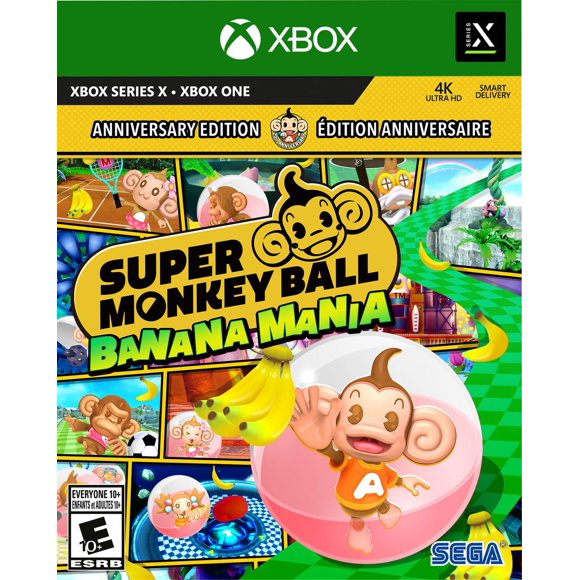 Jeu vidéo Super Monkey Ball Banana Mania Anniversary Edition pour (Xbox Series X/S)