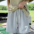 thumbnail image 4 of Casual Lightweight Men's Basketball Shorts Perfect Loose Fit Waffle Style, 4 of 10