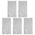 thumbnail image 5 of BAETEUY 1/5 Packs 1x2m Fringe Rain Curtain Streamers Backdrop Tinsel Foil Fringe Curtains Sparkling Metallic Tassel Wavy Backdrop Curtain Photo Props, 5 of 8