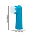 thumbnail image 4 of VSFAOV Pet Toothbrush Dog And Cat Brushing Teeth Cleaning Finger Toothbrush Dog And Cat Pet Supplies Toothbrush Grooming Accessories Dogs Dog Pannier Rear For Small Dogs, 4 of 5