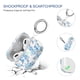 thumbnail image 4 of Maxjoy Funda Para Airpods Pro, Funda Transparente Con Diseño De Flores Para Airpod Pro Para Mujeres Y Niñas, Funda Protectora Suave Y Transparente Para Ipod Pro Con Clip Para Llavero Para Funda De Car, 4 of 5