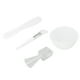 thumbnail image 4 of Set 4pcs mascarilla facial tazón set de cuchara de mediana espátula silicona cepillo de mascarilla lavable aplicador, 4 of 7