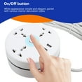 thumbnail image 4 of Miangastore Power Strip Surge Protector Power Bar Travel Extension 2.8m Cord Us Plug, 4 of 8