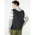 thumbnail image 3 of Free Assembly Men's Quilted Onion Pattern Vest, 3 of 6