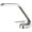 Chrome, variant on Luxury Modern Crescent Designs Torneira Single Handles Brass Kitchen Sink Faucets Basin Mixer F6101-12R