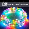 thumbnail image 4 of Smart 100LEDs Fairy RGB String Light USB 10M/33FT Waterproof String Light String Light with App Control, Outdoor Indoor Christmas Tree Decor, DIY Color Changing, Sync to Voice & Music, Timer, 4 of 7