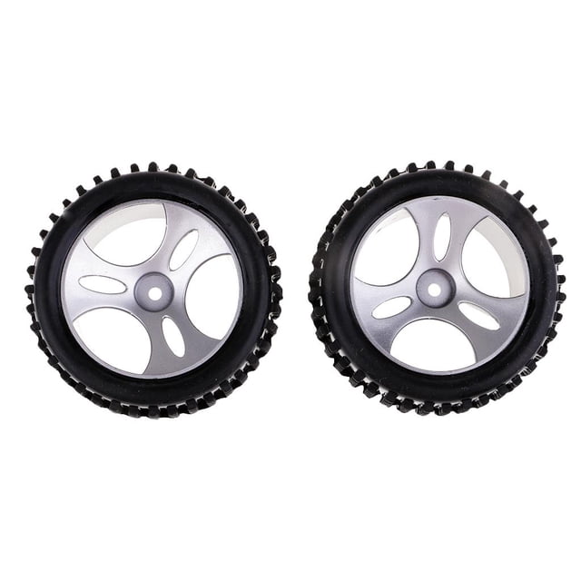 Piezas del coche de RC 2x Llantas Neumáticos para A959 1/18 RC Coche