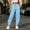 Blue, variant on Sentmoon Women Pants Casual Active Fit High Waisted Pants for Women with Pockets Jogger Long Womens Sweatpants Fall S-3XL