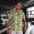thumbnail image 3 of Wukai Happy Easter Print Men's Short-Sleeved Mesh T-Shirt,Quick-Dry Short Sleeve Workout T-Shirt-Medium, 3 of 8