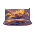 thumbnail image 3 of 3 Pcs Soft Bedding Set, Includes 1 Duvet Cover with Zipper And 2 Pillow,Shams Fantasy Butterfly Twin(86"x70"), 3 of 8