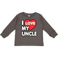 thumbnail image 3 of Inktastic I Love My Uncle Boys or Girls Long Sleeve Toddler T-Shirt, 3 of 5