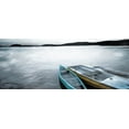 thumbnail image 2 of Villa, Mlli 14x8 Black Ornate Wood Framed with Double Matting Museum Art Print Titled - Three Boats, 2 of 4