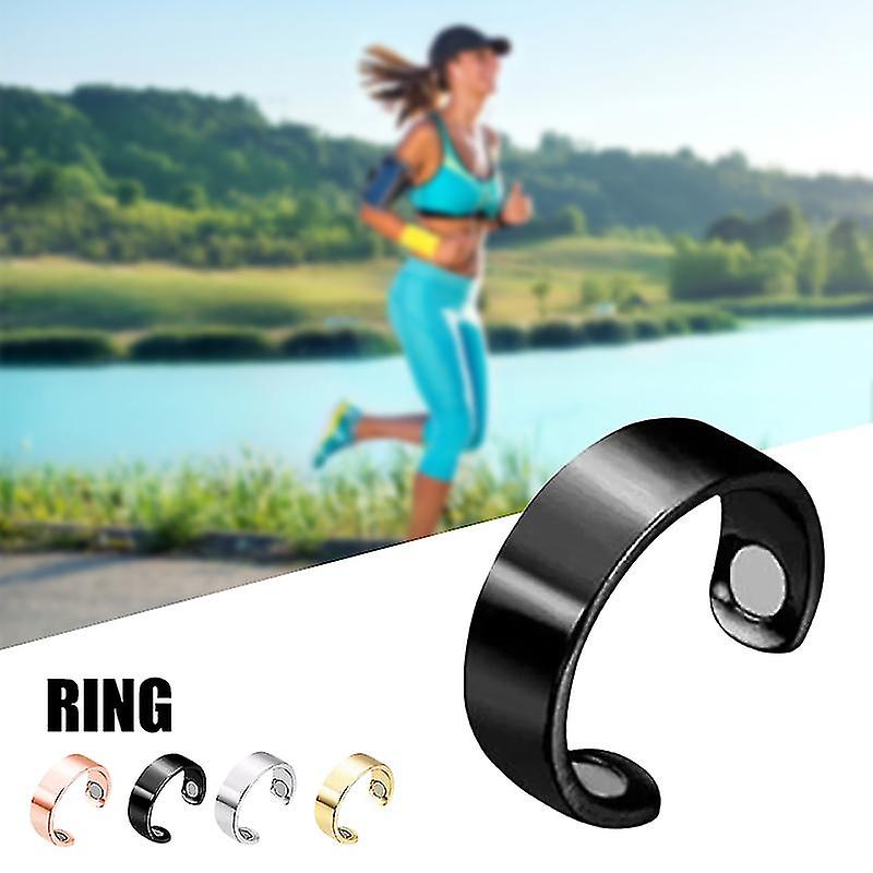 Anillo De Terapia Magnética Punk Para Hombre Y Mujer, Anillo Abierto Con Imán Adelgazante Para El Cuidado De La Salud, Iman Energéticos Para Pérdida De Po, Regalo De Joyería 2024 - AliExprs 36