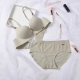 thumbnail image 4 of Women Push Up Bra Seamless 1PC Deep V Gather Wireless 3/4 Cup Comfortable Bralette Female Lingerie Intimate, 4 of 6