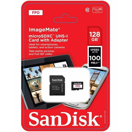 SanDisk 128GB Ultra® PLUS microSDXC™ UHS-I Card - SDSQUSC-128G-ANCIA