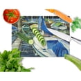 thumbnail image 2 of Caroline's Treasures Night on the Docks Sailboat Glass Cutting Board Large, 2 of 2