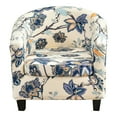 thumbnail image 2 of TOPCHANCES 2-Piece Stretch Club Chair Slipcover, Printed Armchair Covers Tub Chair Slipcover for Bar Counter Living Room, Yellow #3, 2 of 8