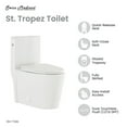 thumbnail image 3 of St. Tropez One-Piece Elongated Toilet, Touchless 1.1/1.6 gpf, 3 of 14
