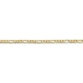 thumbnail image 3 of 14K Yellow Gold 2.75mm Flat Figaro Chain 20 Inch, 3 of 5
