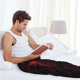 thumbnail image 5 of Balery Red Spider On The Web Pantalones de pijama para hombre, pijama ultraligero, pantalón de descanso-Large, 5 of 6