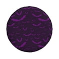 thumbnail image 3 of Rv Spare Tire Cover 15 inch - bats Violet purple cool Tire Covers for Trailers, Adjustable Camper Spare Tire Cover, 3 of 7