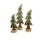 thumbnail image 2 of Decoración de árbol de Navidad de pino de madera Decoración de árbol de Navidad hecha a mano primitiva, 2 of 4