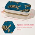 thumbnail image 5 of Sea Turtle Portable Velvet Jewelry Stand Organizer Box with Removable Compartment - Gift, Jewelry Display, 5 of 7