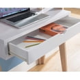 thumbnail image 2 of Q-Max Luxury-Style Two-Toned Desk with Shelves and Drawer - Elegance and Functionality Combined, 2 of 3