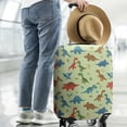 thumbnail image 2 of Rainbow Dinosaurs Tiny Plants Luggage Cover Fashion Suitcase Cover Baggage Covers Fit 25-28 Inch Luggage (Go Travel), 2 of 5