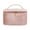 Pink, variant on Retro Velvet Make up Box Star Embroidery Cosmetic Storage Case Travel Organizer