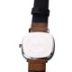 thumbnail image 2 of Men Quartz Watch Quadrate Shaped Accurate Time PU Leather Strap Watch for Daily Use Coffee, 2 of 4
