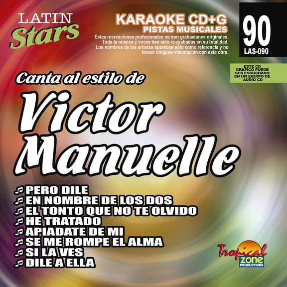 Karaoke Latin Stars 090 Victor Manuelle