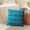 thumbnail image 4 of LALILO Throw Pillow Covers Ethnic With And Navy Blue Black White Cushion Cover 18" x 18", 3725 Pack, 4 of 6
