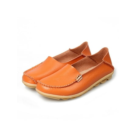 

Ferndule Women s Classic Loafers Casual Slip-On Boat Penny Comfortable Moccasins Walking Driving Soft Flats