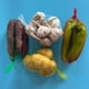 thumbnail image 4 of Xiao Hua Bolsa de compras reutilizable de malla portátil, paquete de 100, adecuada para almacenar productos agrícolas, frutas y verduras, verde, 23,62 pulgadas de largo., 4 of 5