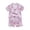 A657-Purple, variant on Caqnni Toddler Baby Girl Spring Summer Clothes Short Sleeve T-Shirt Jean Shorts Kids Infant Denim Outfits Dailywear Set Orange 18-24 Months