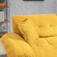 thumbnail image 4 of [Modern Simple Chenille Loveseat 84" with Memory Foam and 2 Pillows for Living Room], 4 of 20