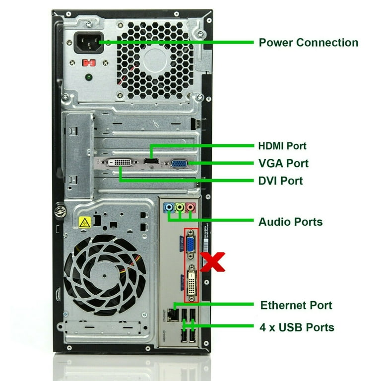 Restored HP Compaq Gaming Computer Desktop Tower PC Intel Core i5