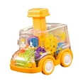 thumbnail image 1 of Juguetes de autobús de engranajes transparentes Macarena Amarillo, 1 of 8