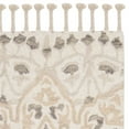 thumbnail image 5 of SAFAVIEH Blossom Kelvin Abstract Wool Fringed Runner Rug, Ivory/Taupe, 2'3" x 8', 5 of 7