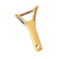 thumbnail image 1 of 3-in-1 Stainless Steel Paring Knife Three-sided Scraping Knife Fruit Vegetable Potato Peeler Grater Melon Grater, 1 of 2