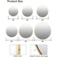 thumbnail image 3 of 30 - pulgada round moderno gold circle vanity mirror con metal frame para sala de estar, bathroom, y wall entrada rustic decor, 3 of 7