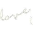 thumbnail image 2 of 5V White Love LED Neon Sign Christmas Wedding Party Decoration Wall Lamp USB Powered Children Bedroom Night Light (New Love white), 2 of 3