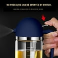 thumbnail image 6 of FNGZ Bottle Clearance Olive Oil Dispenser 17 Oz 2 in 1 Glass Oil Sprayer Oil and Vinegar Dispenser for Cooking Kitchen Barbecue Black 2024 Upgraded Navy, 6 of 8